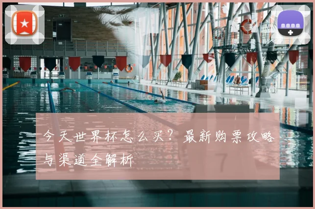 今天世界杯怎么买？最新购票攻略与渠道全解析