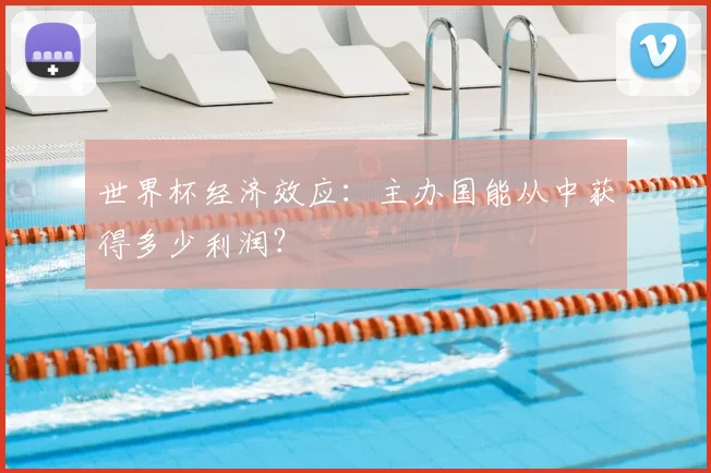 世界杯经济效应:主办国能从中获得多少利润?
